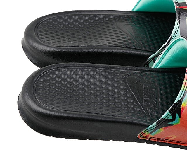 NIKE WMNS BENASSI JDI PRINT Kadın Terlik 618919-019 Çok Renkli