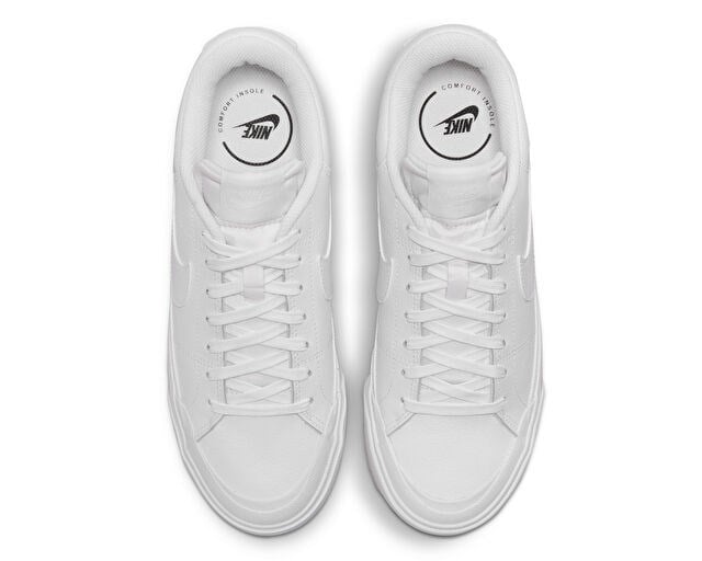 NIKE WMNS COURT LEGACY LIFT Kadın Günlük Ayakkabı DM7590-101 Beyaz