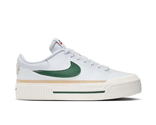 NIKE WMNS COURT LEGACY LIFT Kadın Günlük Ayakkabı DM7590-107 Beyaz