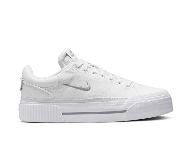 NIKE WMNS COURT LEGACY LIFT Kadın Günlük Ayakkabı FZ2606-100 Beyaz