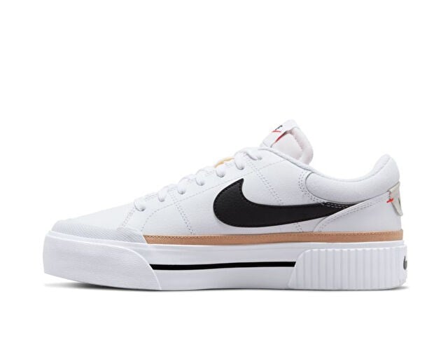 NIKE WMNS COURT LEGACY LIFT Kadın Günlük Ayakkabı DM7590-100 Beyaz