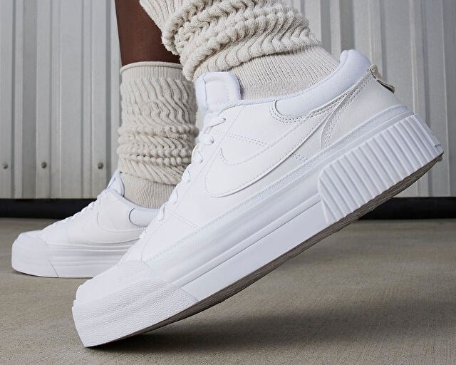 NIKE WMNS COURT LEGACY LIFT Kadın Günlük Ayakkabı DM7590-101 Beyaz