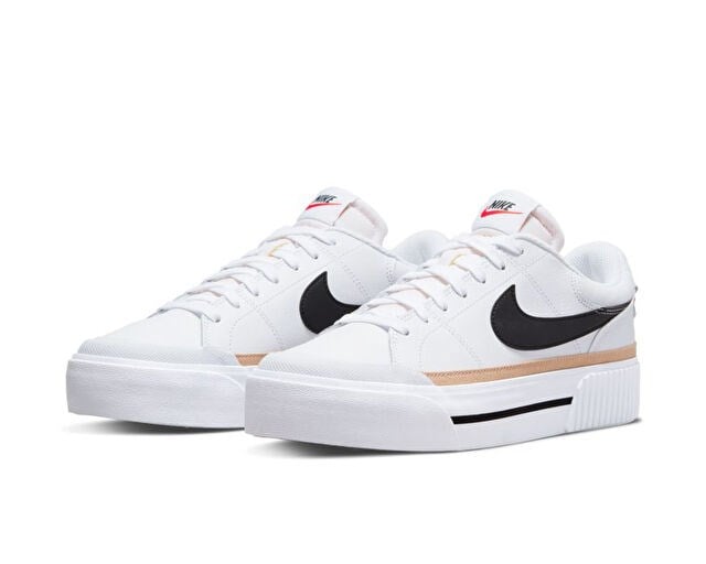NIKE WMNS COURT LEGACY LIFT Kadın Günlük Ayakkabı DM7590-100 Beyaz