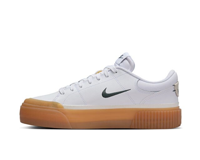 NIKE WMNS COURT LEGACY LIFT Unisex Günlük Ayakkabı FV5526-100 Beyaz
