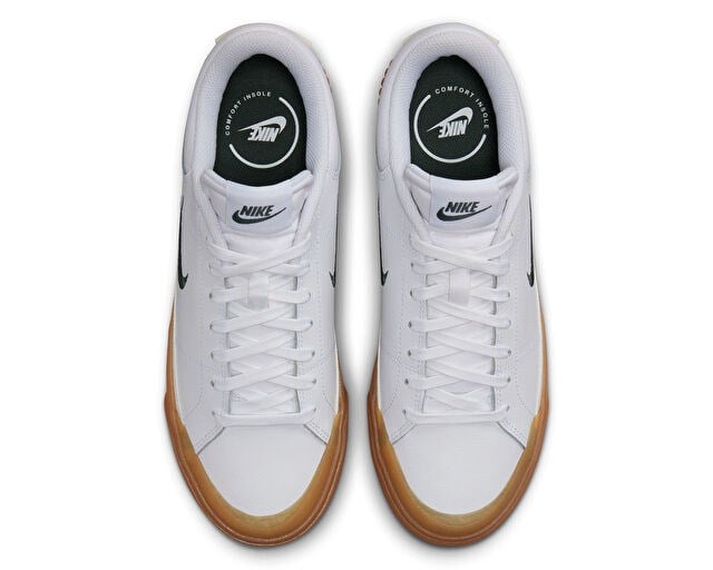 NIKE WMNS COURT LEGACY LIFT Unisex Günlük Ayakkabı FV5526-100 Beyaz