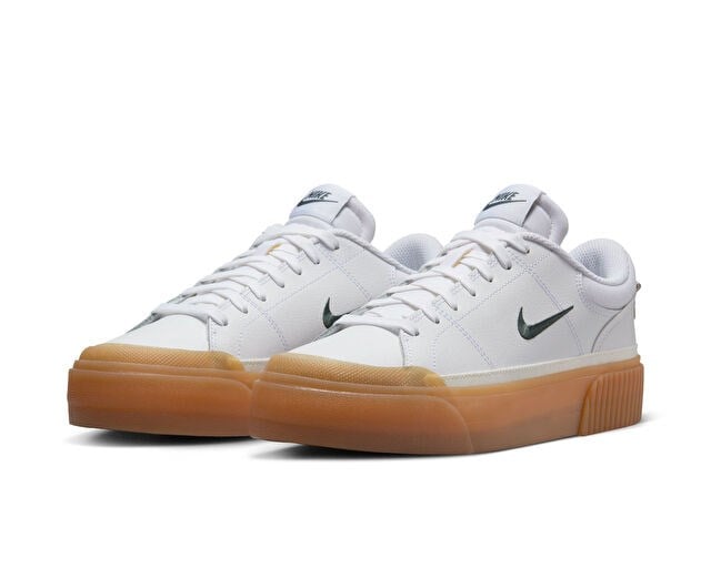 NIKE WMNS COURT LEGACY LIFT Unisex Günlük Ayakkabı FV5526-100 Beyaz