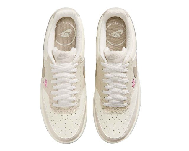 NIKE WMNS COURT VISION LO SE Kadın Günlük Ayakkabı IV5530-101 Krem