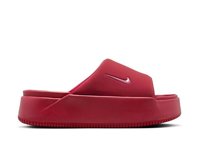 NIKE WMNS NK CALM ELEVATION Unisex Terlik HJ5601-602 Kırmızı