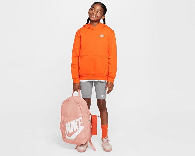 NIKE Y NK ELMNTL BKPK SHOEBOX Sırt Çantası-En: 30 cm, Boy: 46 cm, Derinlik: 13 cm HJ4186-800 Turuncu