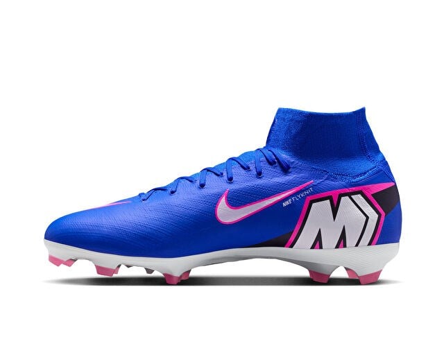 NIKE ZM MERCURIAL SUPERFLY 10 PRO FG Erkek Çim Zemin Kramponu HF9433-446 Mavi