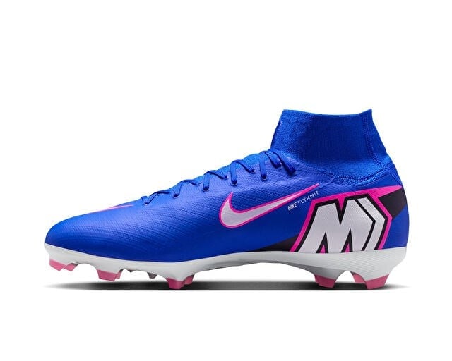 NIKE ZM MERCURIAL SUPERFLY 10 PRO FG Erkek Çim Zemin Kramponu HF9433-446 Mavi