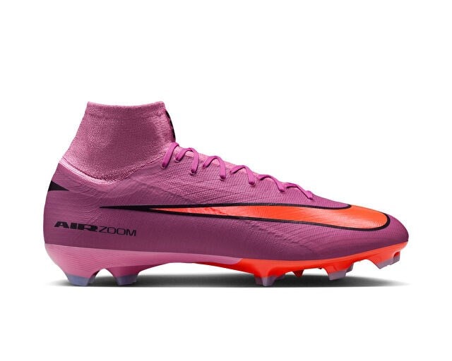 NIKE ZM MERCURIAL SUPERFLY 10 PRO FG Unisex Çim Zemin Kramponu HF9433-600 Kırmızı