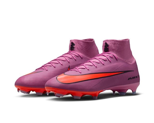 NIKE ZM MERCURIAL SUPERFLY 10 PRO FG Unisex Çim Zemin Kramponu HF9433-600 Kırmızı