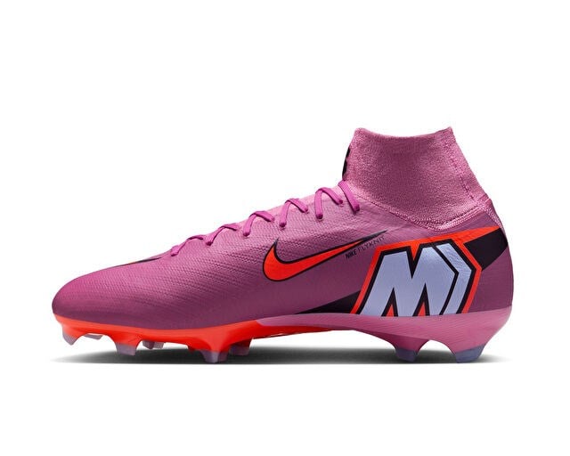 NIKE ZM MERCURIAL SUPERFLY 10 PRO FG Unisex Çim Zemin Kramponu HF9433-600 Kırmızı