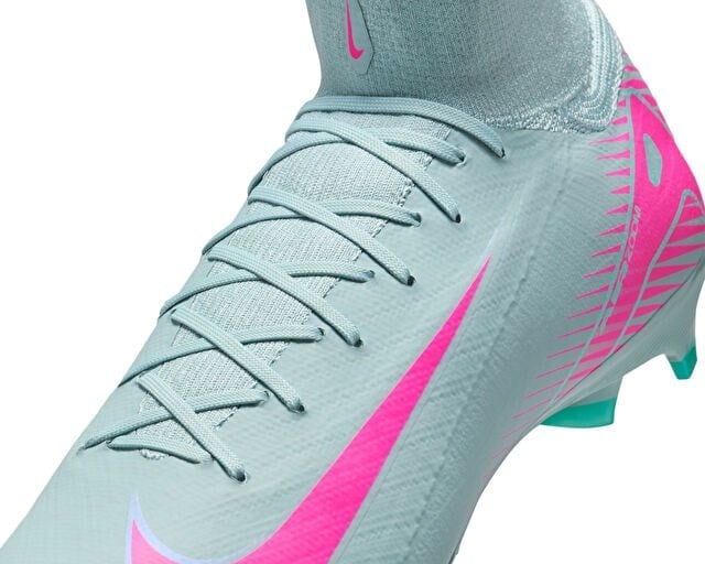 NIKE ZM MERCURIAL SUPERFLY 10 PRO FG Unisex Çim Zemin Kramponu HF9433-301 Mavi