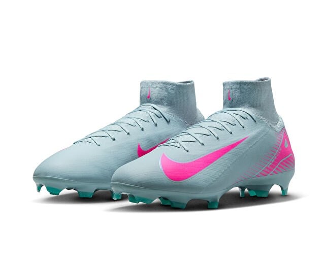 NIKE ZM MERCURIAL SUPERFLY 10 PRO FG Unisex Çim Zemin Kramponu HF9433-301 Mavi