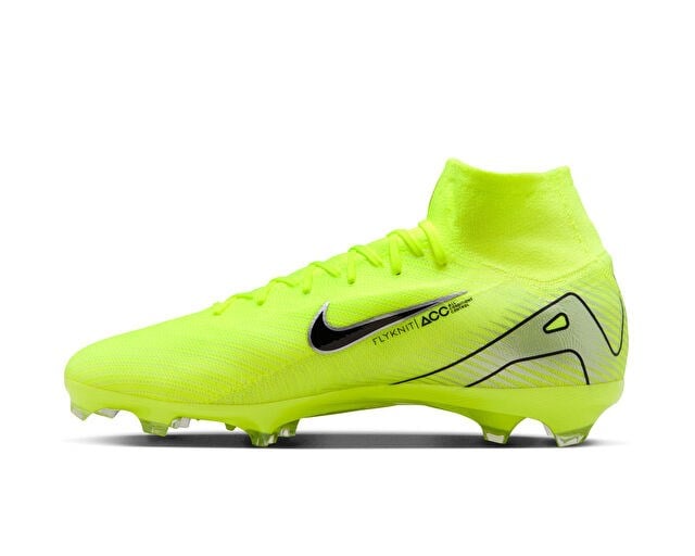 NIKE ZM SUPERFLY 10 PRO FG Erkek Çim Zemin Kramponu HF9433-700 Sarı