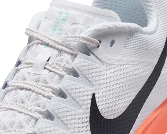 NIKE ZOOM RIVAL DISTANCE Erkek Atletizm Çivili Koşu Ayakkabısı FZ9653-101 Beyaz