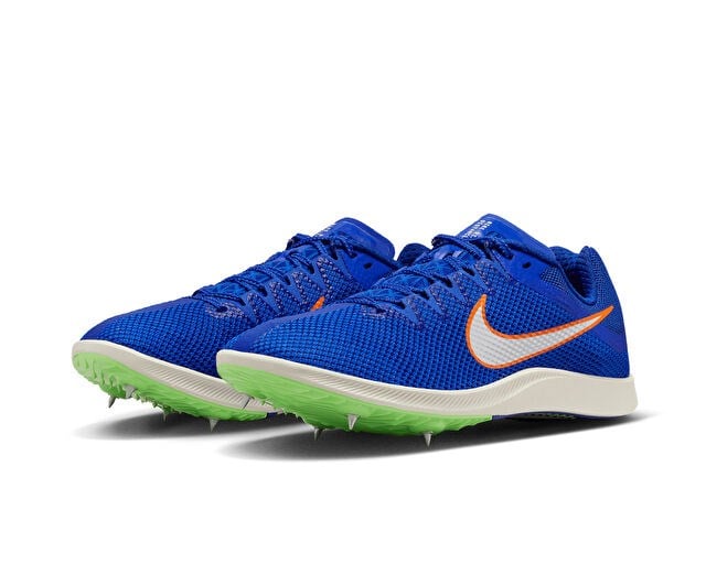 NIKE ZOOM RIVAL DISTANCE Unisex Atletizm Çivili Koşu Ayakkabısı DC8725-401 Mavi