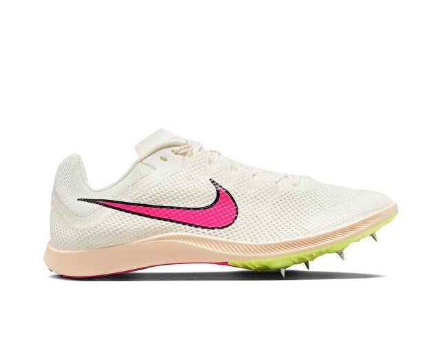 NIKE ZOOM RIVAL DISTANCE Unisex Atletizm Çivili Koşu Ayakkabısı DC8725-101 Beyaz