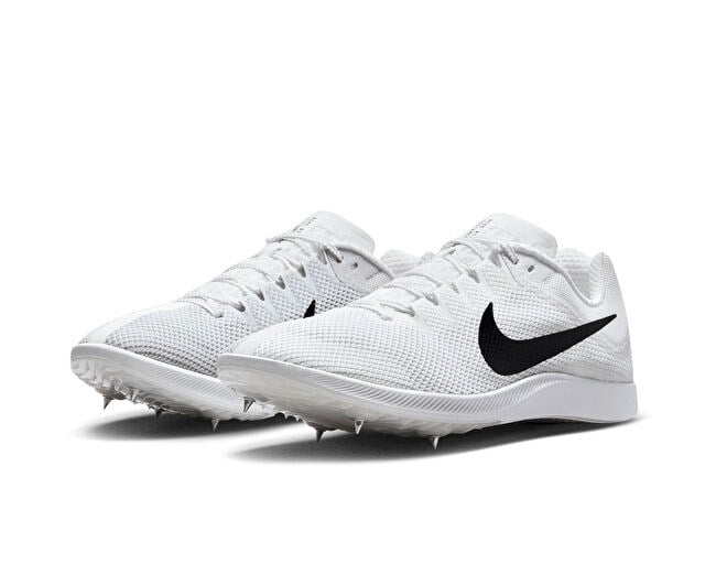 NIKE ZOOM RIVAL DISTANCE Unisex Atletizm Çivili Koşu Ayakkabısı FZ9653-100 Beyaz