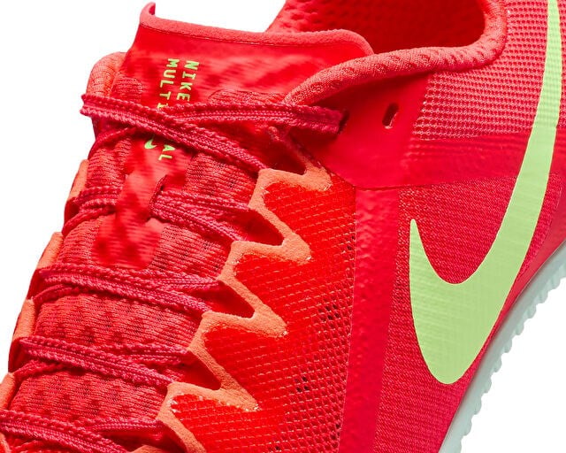 NIKE ZOOM RIVAL MULTI Genç Atletizm Çivili Koşu Ayakkabısı FZ9664-600 Kırmızı