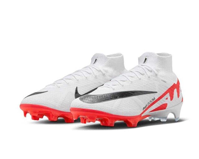 NIKE ZOOM SUPERFLY 9 ELITE FG Erkek Çim Zemin Kramponu DJ4977-600 Beyaz