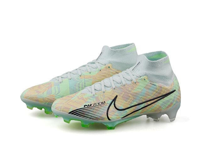 NIKE ZOOM SUPERFLY 9 ELITE FG Erkek Çim Zemin Kramponu DJ4977-343 Yeşil