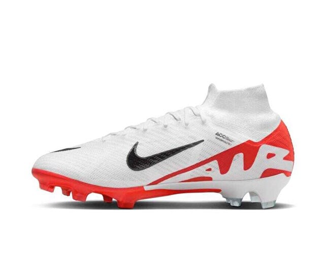 NIKE ZOOM SUPERFLY 9 ELITE FG Erkek Çim Zemin Kramponu DJ4977-600 Beyaz