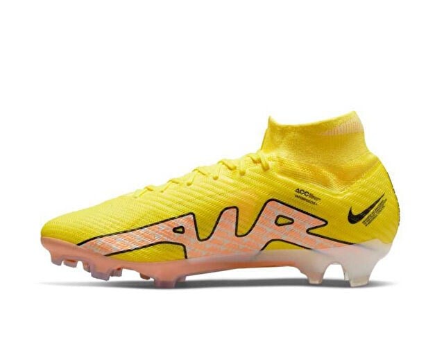NIKE ZOOM SUPERFLY 9 ELITE FG Erkek Çim Zemin Kramponu DJ4977-780 Sarı
