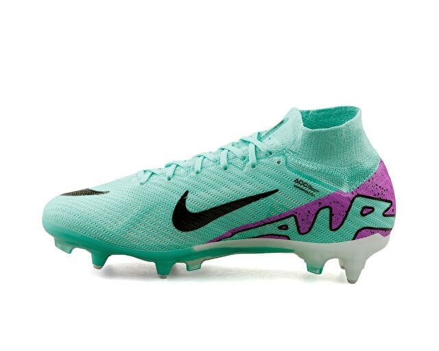 NIKE ZOOM SUPERFLY 9 ELITE SG PROAC Erkek Islak / Yumuşak Çim Zemin Kramponu DJ5166-300 Yeşil
