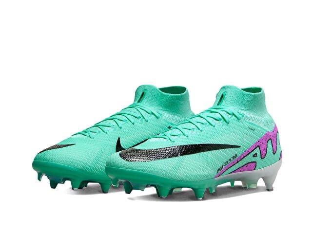 NIKE ZOOM SUPERFLY 9 ELITE SG PROAC Erkek Islak / Yumuşak Çim Zemin Kramponu DJ5166-300 Yeşil