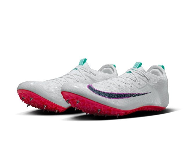 NIKE ZOOM SUPERFLY ELITE 2 FK Unisex Atletizm Çivili Koşu Ayakkabısı FZ9662-101 Beyaz