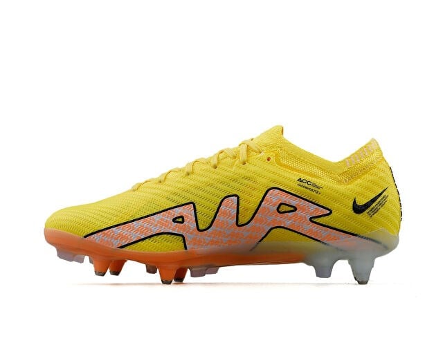 NIKE ZOOM VAPOR 15 ELITE SG PRO AC Erkek Islak / Yumuşak Çim Zemin Kramponu DJ5168-780 Sarı