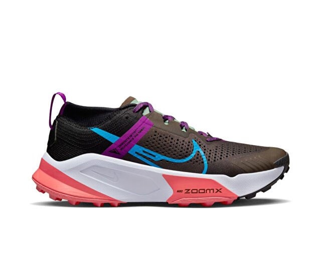 NIKE ZOOMX ZEGAMA TRAIL Unisex Arazi Koşu Ayakkabısı DH0623-002 Kahverengi