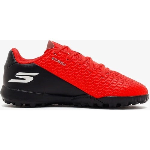Skechers 252164L-RDBK Skx_2 Jr Youth Tf Çocuk Halı Saha Kramponu