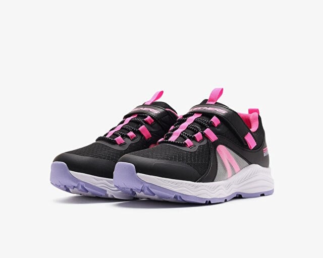 SKECHERS ADVENTURE BLITZ - NOBLE TREAD Çocuk Günlük Ayakkabı 303406L-BKHP Siyah
