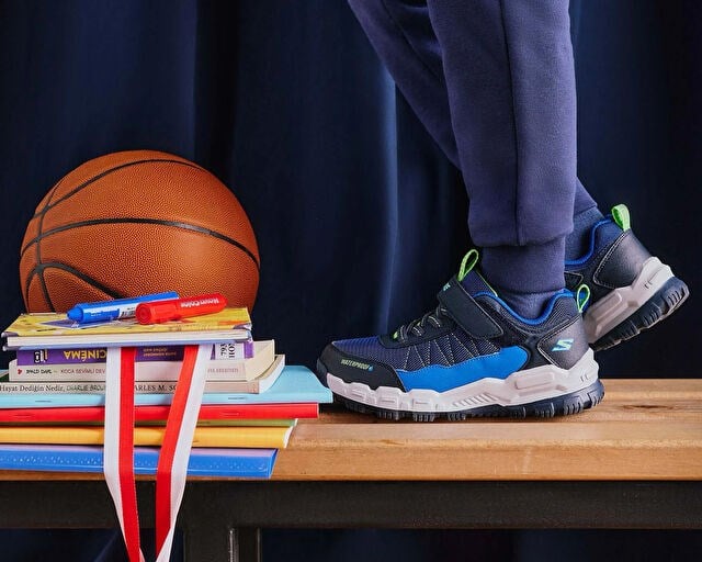 SKECHERS ADVENTURE TRACK Çocuk Outdoor Ayakkabısı 406402L-NVBL Lacivert