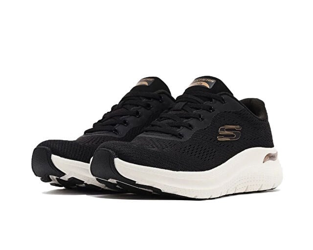 SKECHERS ARCH FIT 2.0 BIG LEAGUE Kadın Günlük Ayakkabı 150051TK-BKRG Siyah
