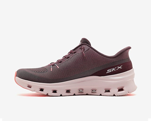 SKECHERS ARCH FIT GLIDE-STEP PRO Kadın Günlük Ayakkabı 150730-PLUM Kırmızı