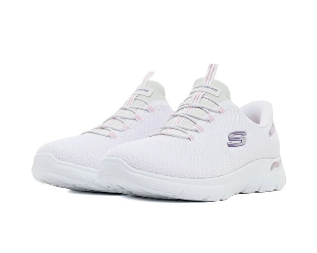 SKECHERS ARCH FIT SUMMITS Kadın Günlük Ayakkabı 150755TK-WHT Beyaz