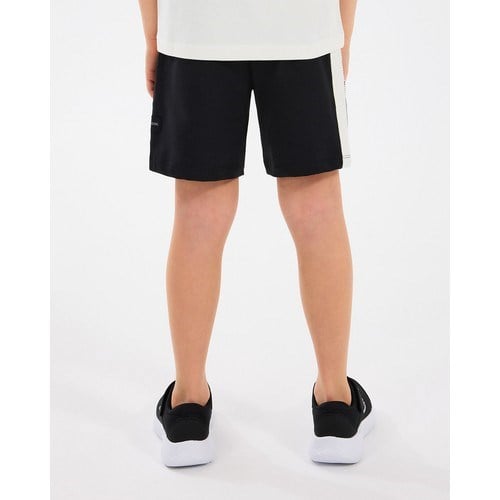 Skechers B 2 Yard Fleece Sweatshort Büyük Erkek Çocuk Siyah Şort SK2510075-001