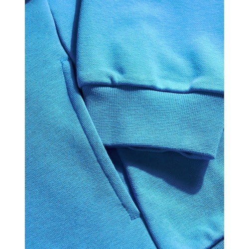 Skechers B Essentials Fullzip Hoodie Sweatshirt Büyük Erkek Çocuk Mavi Sweatshirt SK232081-315