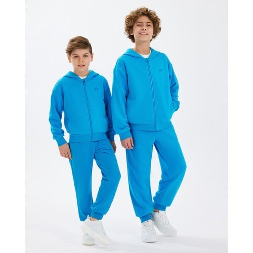 Skechers B Essentials Jogger Sweatpant Büyük Erkek Çocuk Mavi Eşofman Altı Sk232066-315