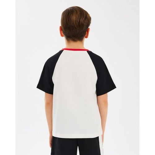 Skechers B Graphic Tee T-Shirt Büyük Erkek Çocuk Offwhite Tshirt Sk2510038-102