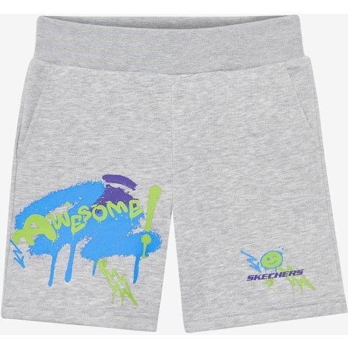 Skechers B Lw Fleece Short Büyük Erkek Çocuk Midgreymelange Şort SK2510049-337