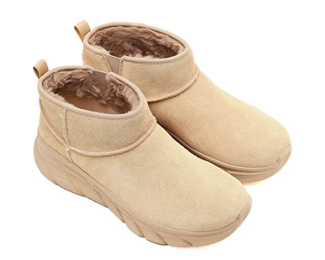 SKECHERS BOBS B FLEX HI Kadın Günlük Bot 117390-SAND Bej