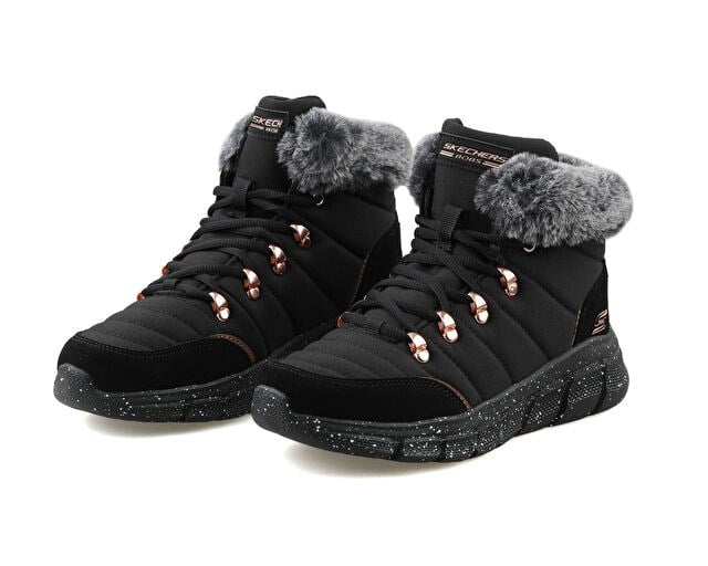 SKECHERS BOBS B FLEX Kadın Günlük Bot 117339-BBK Siyah