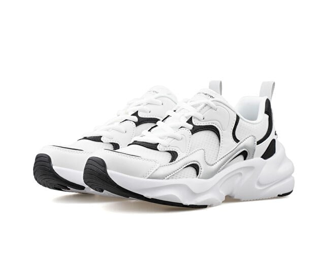 SKECHERS BOBS BAMINA 2 Kadın Günlük Ayakkabı 117364-WBKS Beyaz