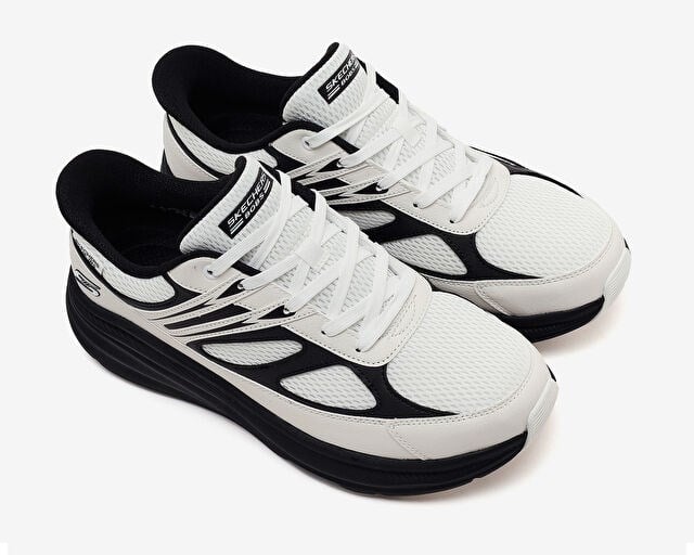 SKECHERS BOBS SKILLZ Erkek Günlük Ayakkabı 118432-WBK Beyaz